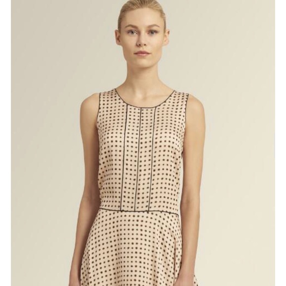 Donna Karan New York Printed Trapeze Hem Dress - Picture 2 of 8